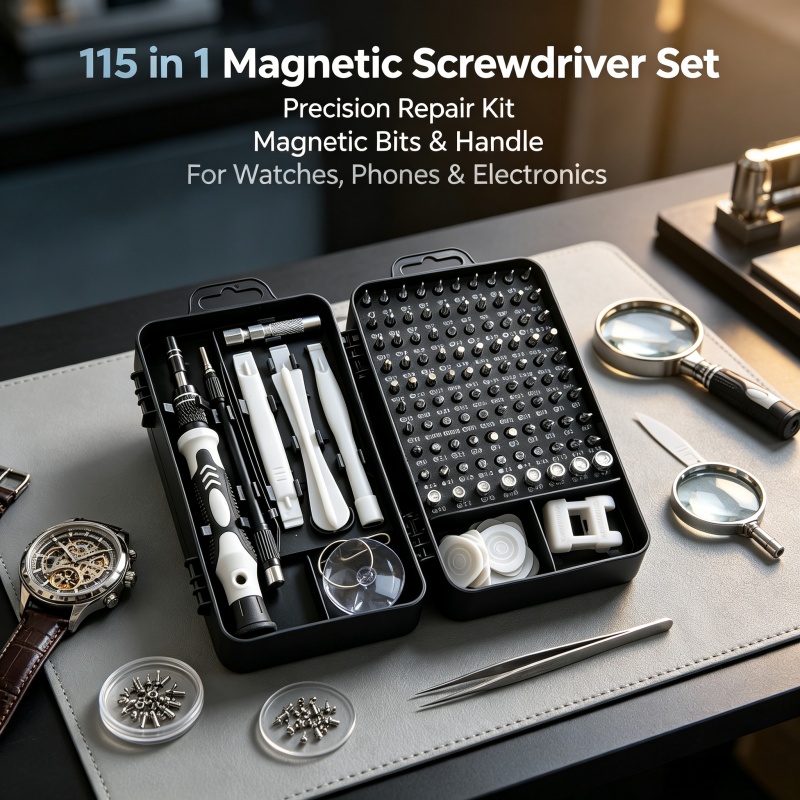 Electronics Repair Gadgets - 115'i 1 Arada Hassas Tornavida Setleri,
