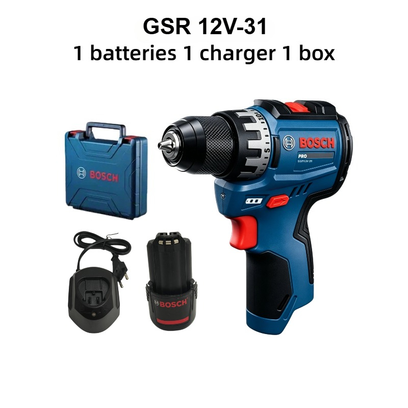 Electro Gadgets - Bosch Professional GSR 12V-31 Akülü Matkap