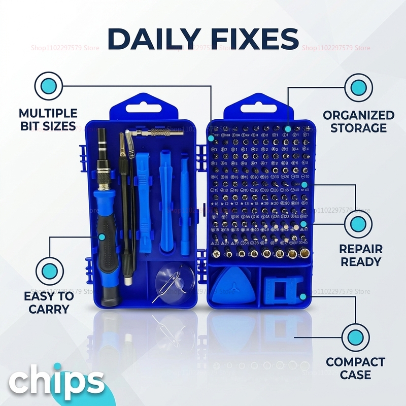 115'i 1 arada Çok Fonksiyonlu  - Electronics Repair Gadgets incelemesi ve fiyatı