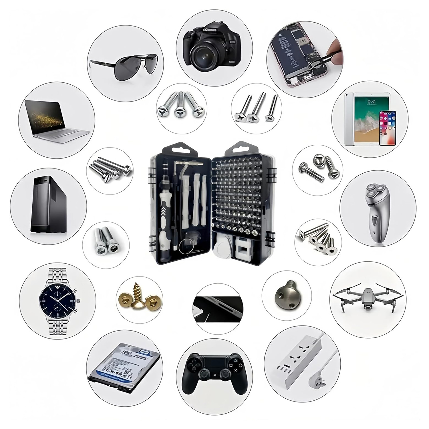 115'i 1 Arada Hassas Tornavida - Electronics Repair Gadgets incelemesi ve fiyatı
