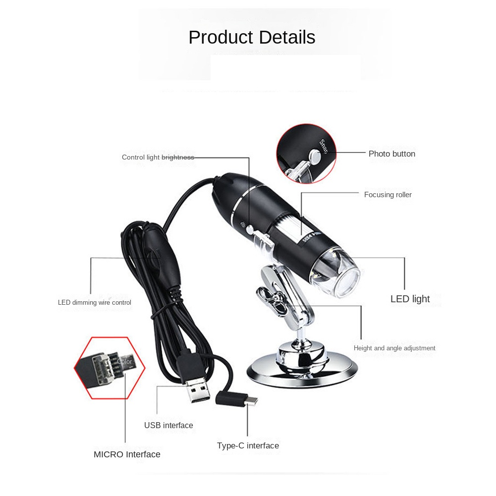 1600X USB Dijital Mikroskop Bü - Usb Microscope Digital incelemesi ve fiyatı