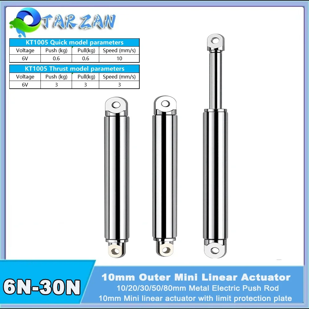 10mm Lineer Aktüatör Geri Çeki - Electro Gadgets incelemesi ve fiyatı