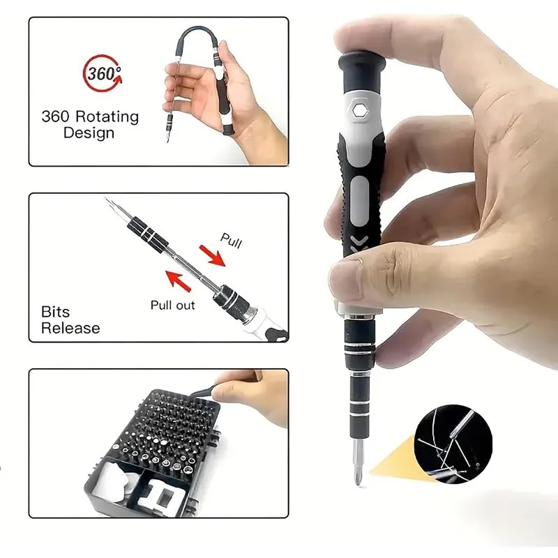 115'i 1 Arada Hassas Tornavida - Electronics Repair Gadgets incelemesi ve fiyatı